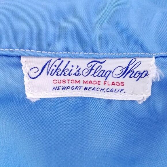 M/V Nesco I Ship Windbreaker Jacket Vintage 80s Made In USA Blue Mens Size Large - Picture 5 of 5